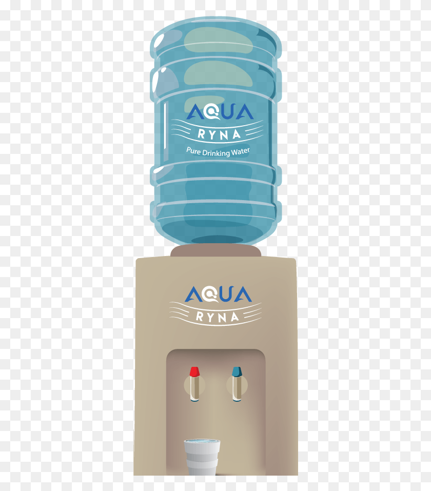 322x897 The Way You Drink Water Cooler Vector, Bottle, Trophy, Jar HD PNG Download