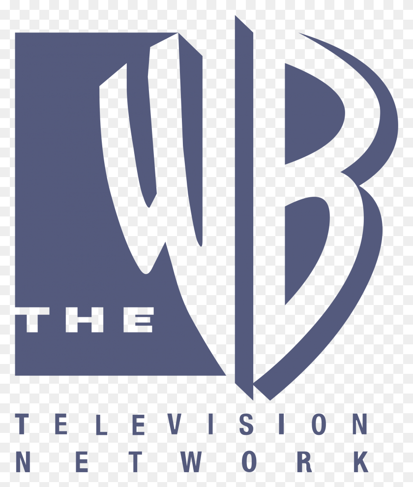 1955x2331 The Wb Television Network Logo Transparent Wb 100 Station Group, Text, Alphabet, Poster HD PNG Download