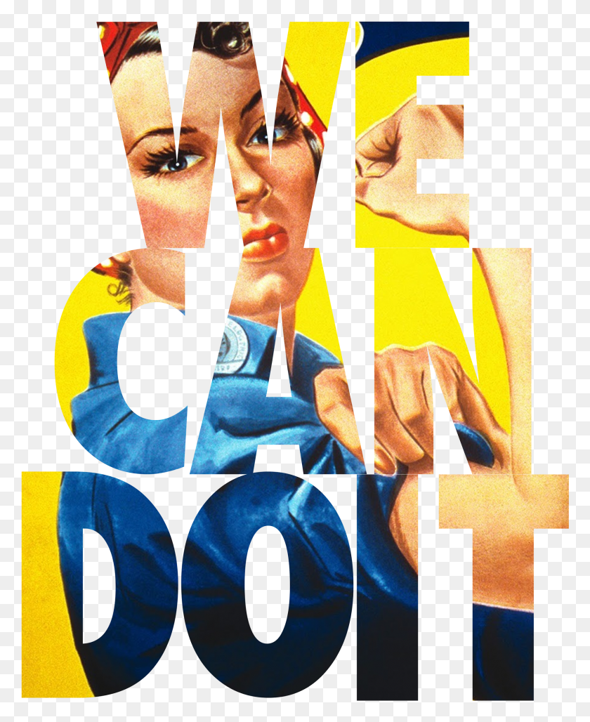 1837x2282 The We Can Do It Poster Is Inspired By The Iconic Rosie The Riveter HD PNG Download