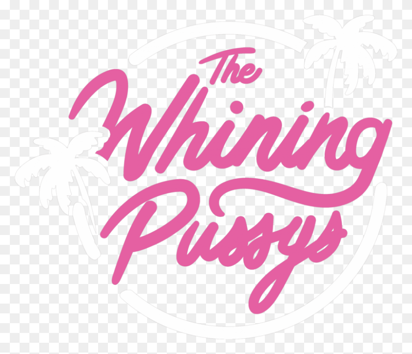 800x681 The Whining Pussys Logo Calligraphy, Text, Handwriting, Alphabet HD PNG Download