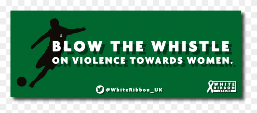 839x333 The Whistle39 Football Banner White Ribbon Uk Graphic Design, Person, Human, Text HD PNG Download