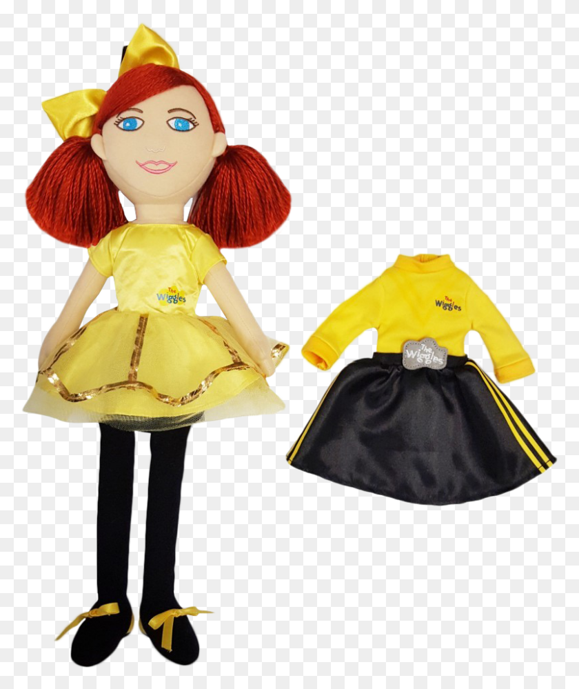 801x965 The Wiggles Emma Doll, Toy, Clothing, Apparel HD PNG Download