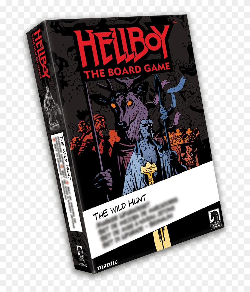 715x921 The Wild Hunt Hellboy Board Game Expansion, Book, Disk, Dvd HD PNG Download