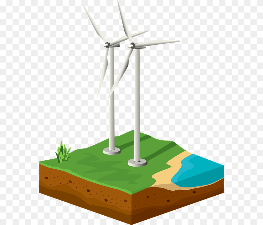 590x720 The Windmills Windmill Landscape Wind The Power Gyro Sensr Wind Turbine, Engine, Machine, Motor, Wind Turbine Clipart PNG