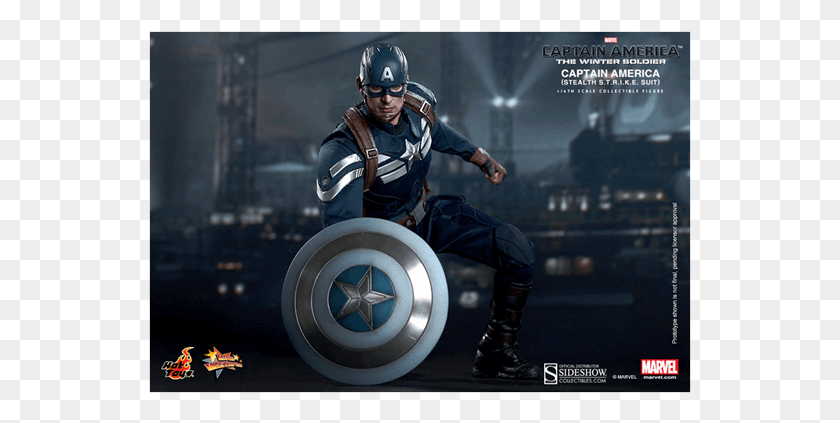 543x363 The Winter Soldier Hot Toys, Person, Human, Helmet HD PNG Download