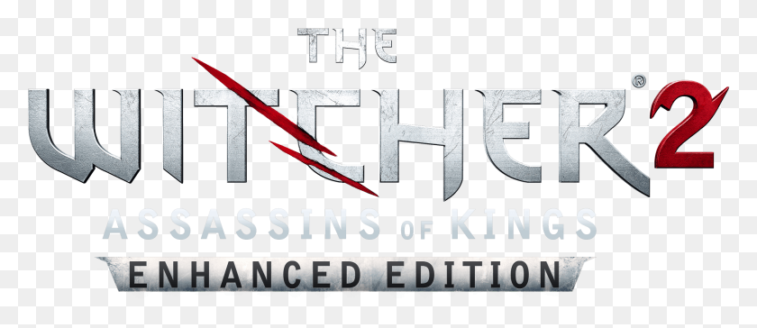 2001x782 Descargar Png The Witcher 2 Logo Image, Texto, Word, Alfabeto Hd Png