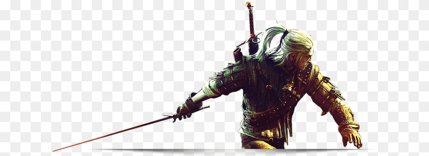 The Witcher Witcher, Sword, Weapon, Adult, Female Transparent PNG