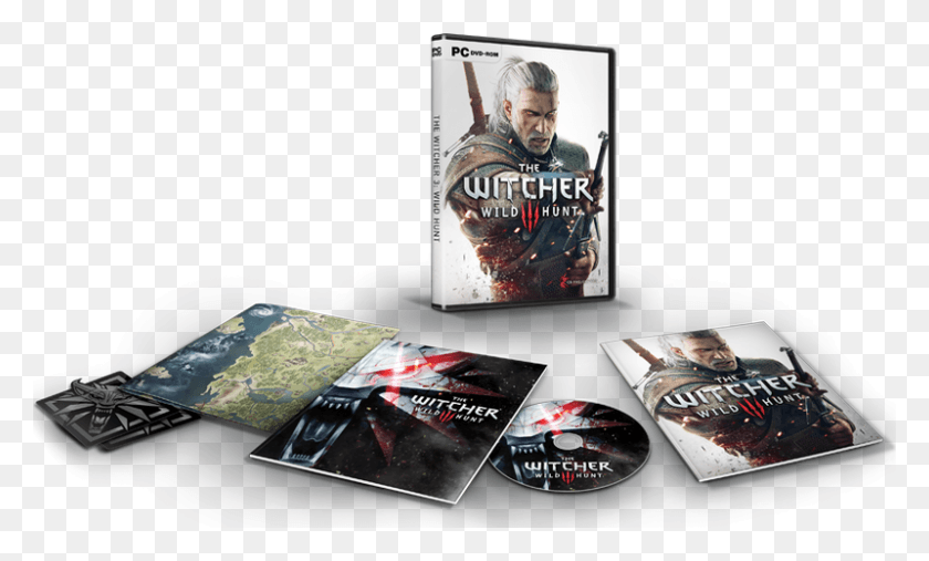 800x459 Descargar Png / The Witcher Witcher 3 Edición Completa Unboxing, Poster, Publicidad, Flyer Hd Png