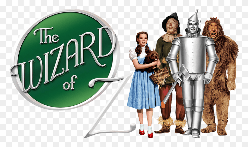 1000x562 The Wizard Of Oz Image Scarecrow Lion Tin Man, Person, Human, Poster HD PNG Download