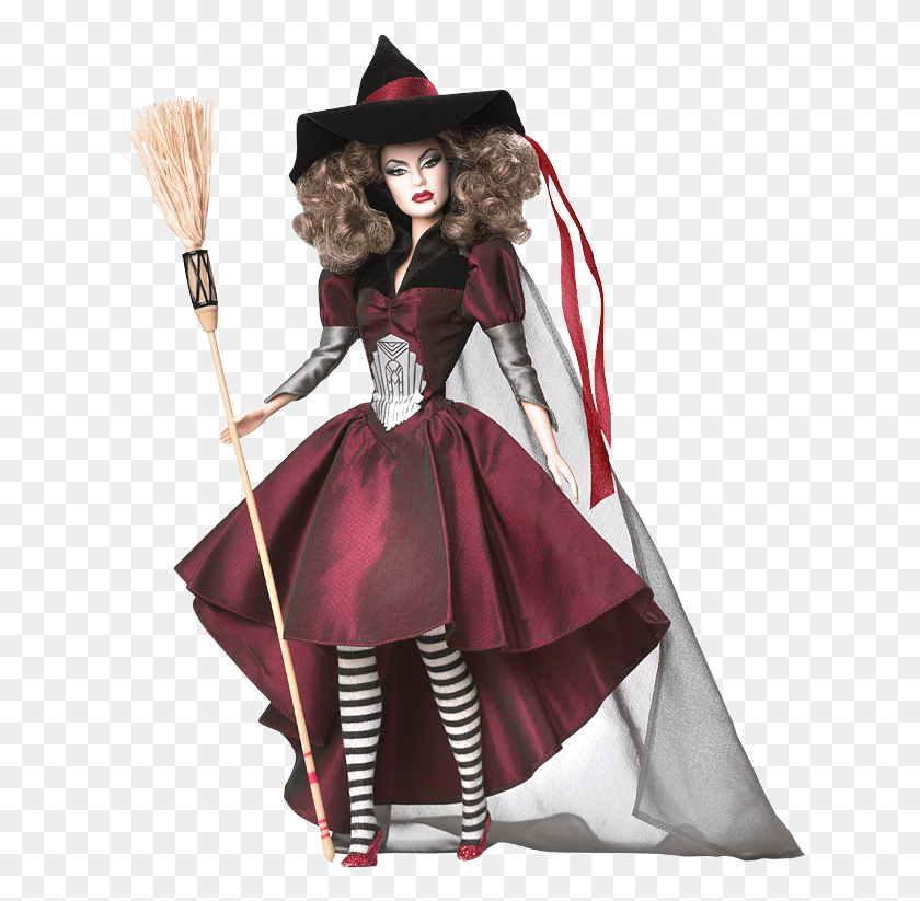631x763 The Wizard Of Oz Wicked Witch Of The East Barbie Barbie Wicked Witch Of The East Doll, Toy, Person, Human HD PNG Download