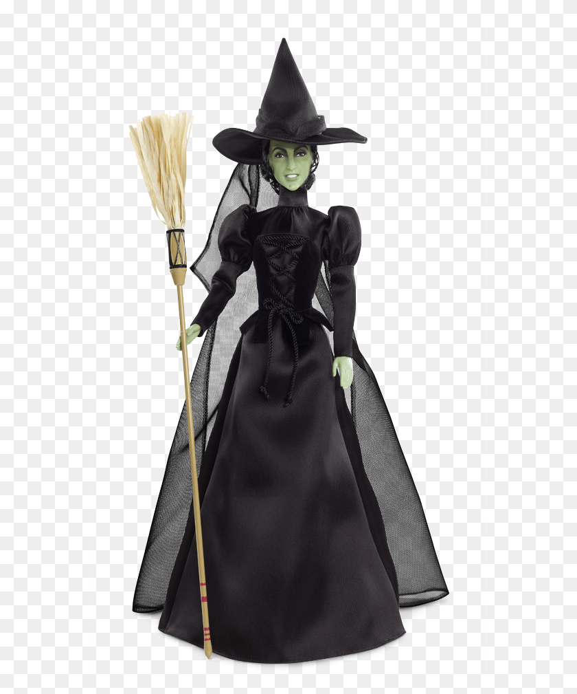 576x949 The Wizard Of Oz Wicked Witch Of The West Wizard Of Oz Witch Barbie, Figurine, Toy, Person HD PNG Download