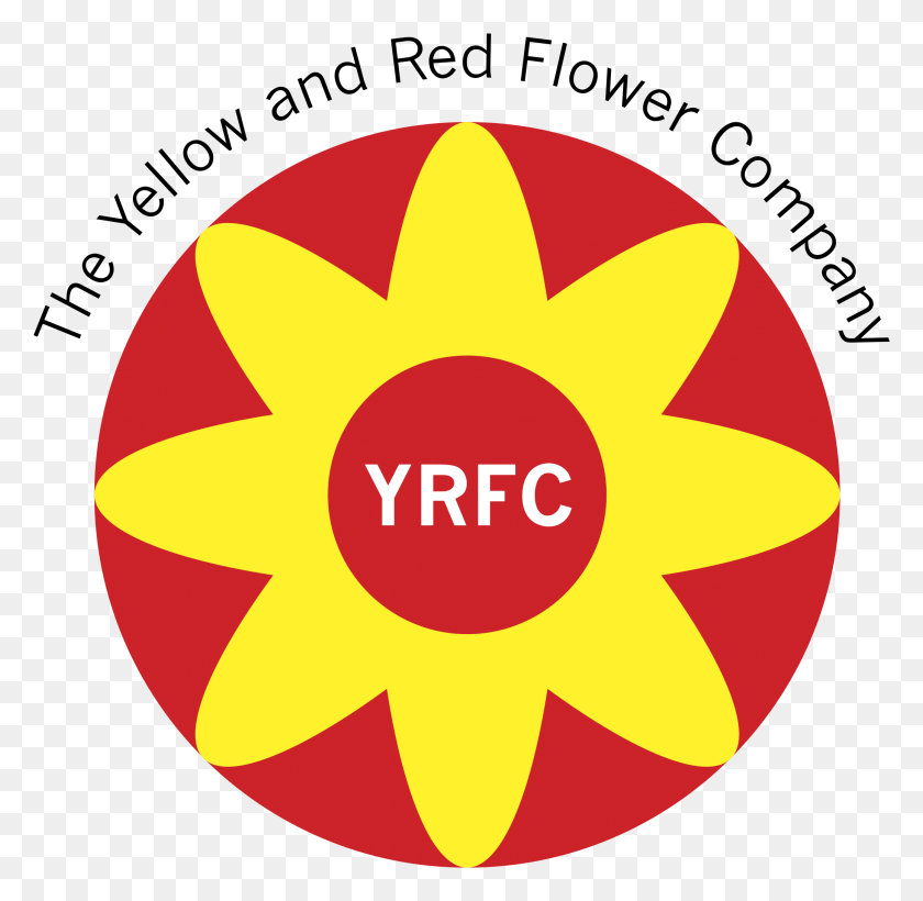 2073x2020 Желтый И Красный Цветок Логотип Компании Прозрачный Prohibido Fumar, Логотип, Символ, Товарный Знак Hd Png Скачать