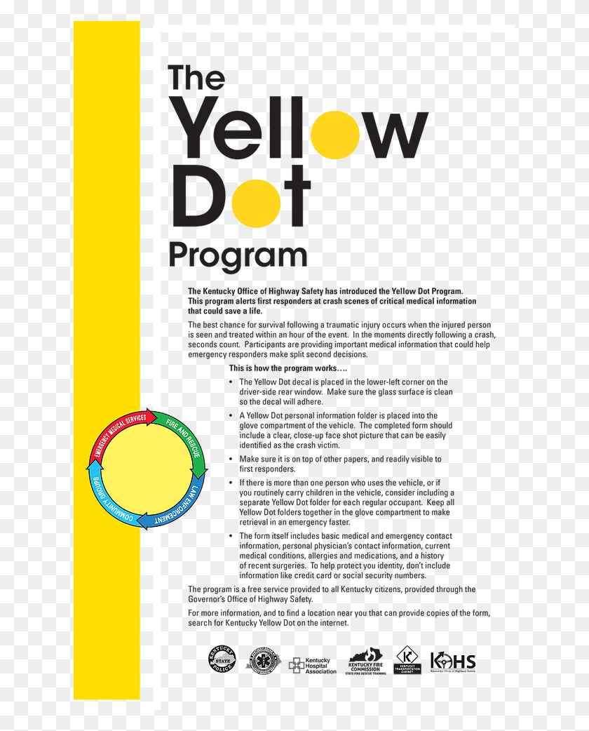630x982 The Yellow Dot Program Circle, Text, Lighting, Number HD PNG Download