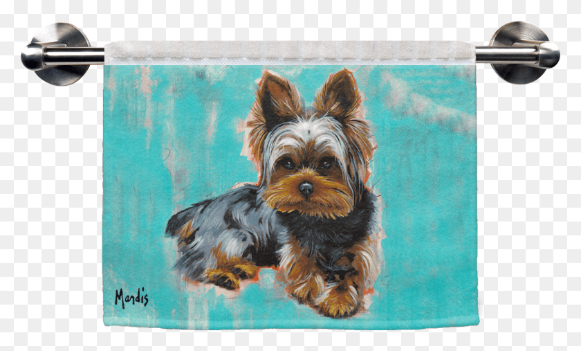 1280x734 The Yorkie Ribbed Towel Depicting A Chocolate Lab Towel, Dog, Pet, Canine HD PNG Download