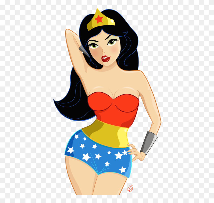 428x738 The Young Kids Love To Watch The Funny Sexy Cartoon Wonder Woman Picture Cartoon, Clothing, Apparel, Face HD PNG Download