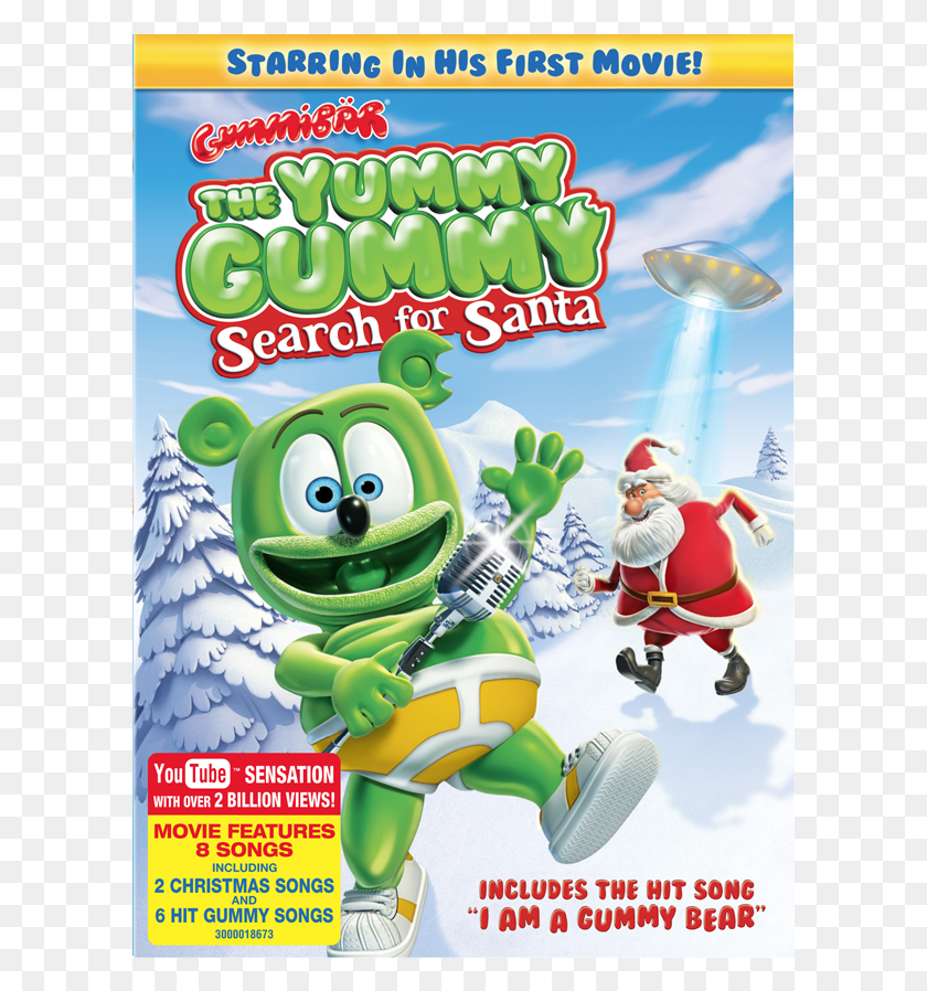 601x838 The Yummy Gummy Gummy Bear Yummy Gummy Search For Santa, Super Mario, Elf HD PNG Download