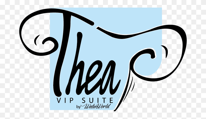 687x426 Thea Vip Suite At Waterworld Themed Waterpark, Text, Label, Handwriting HD PNG Download