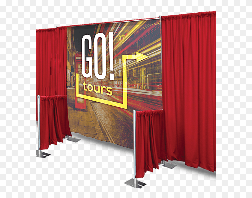 600x600 Theater Curtain, Photo Booth HD PNG Download