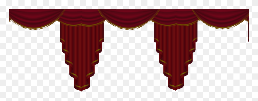 2880x999 Theater Curtain HD PNG Download
