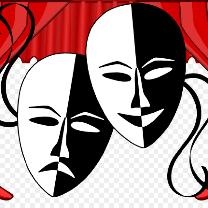 1024x1024 Theatre Clipart Mask, Adult, Female, Person, Stencil Sticker PNG