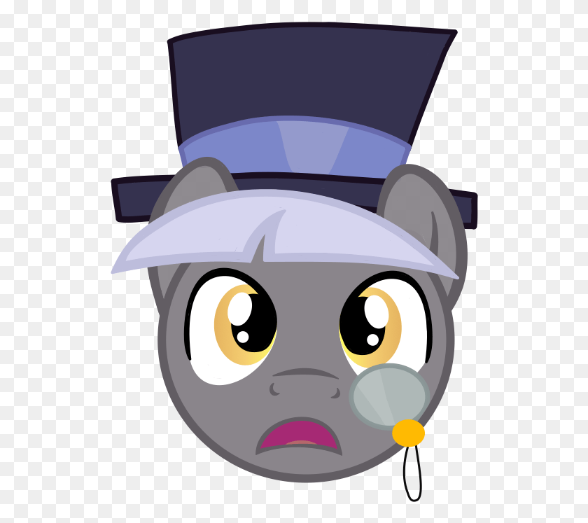 526x687 Thecoltalition Caesar Hat Monocle And Top Hat Safe Cartoon, Clothing, Apparel, Face HD PNG Download