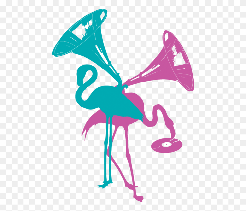 486x662 Thee Oh Sees Illustration, Flamingo, Bird, Animal HD PNG Download