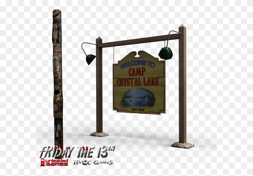 601x524 Their Friday The 13Th 3D Game Gave Users That Chance Banner, Architecture, Building, Pillar Descargar Hd Png