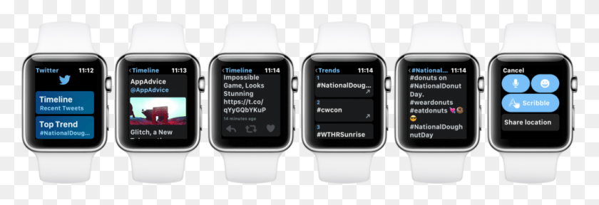 1024x300 Then You Can Open The App On Your Apple Watch Analog Watch, Mobile Phone, Phone, Electronics HD PNG Download