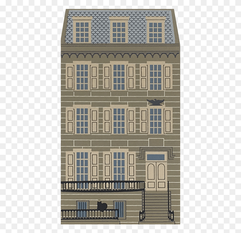 417x753 Theodore Roosevelt Birthplace Mt Apartment, Ventana, Patrón, Azulejo Hd Png