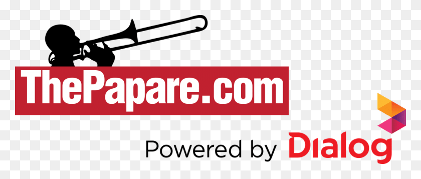 1100x419 Thepapare Dialog Logo Sri Lanka, Text, Brass Section, Musical Instrument HD PNG Download