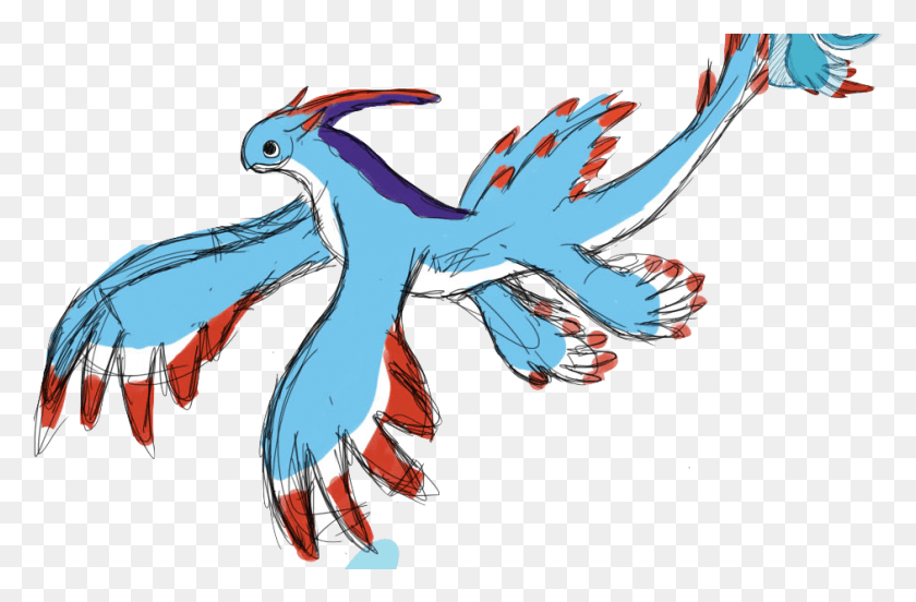 941x594 There Are Two Legendary Birds Joining Articuno Zapdos Legendary Water Bird Pokemon, Animal, Blue Jay, Jay HD PNG Download