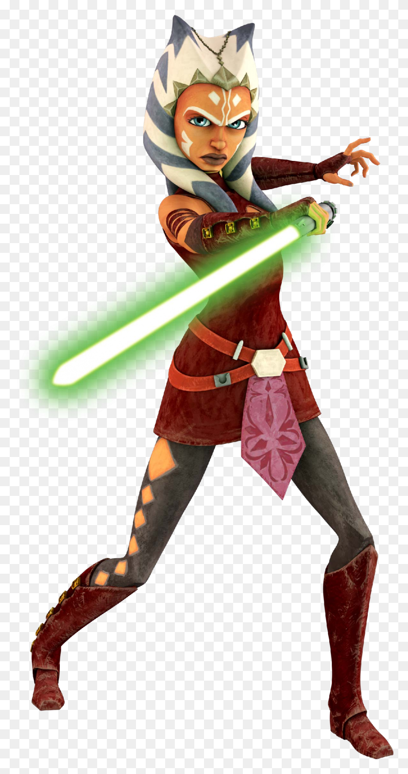 1181x2321 There Has Been A Lot Of Talk About Strong Female Characters Ahsoka Tano From Clone Wars, Duel, Clothing, Apparel HD PNG Download