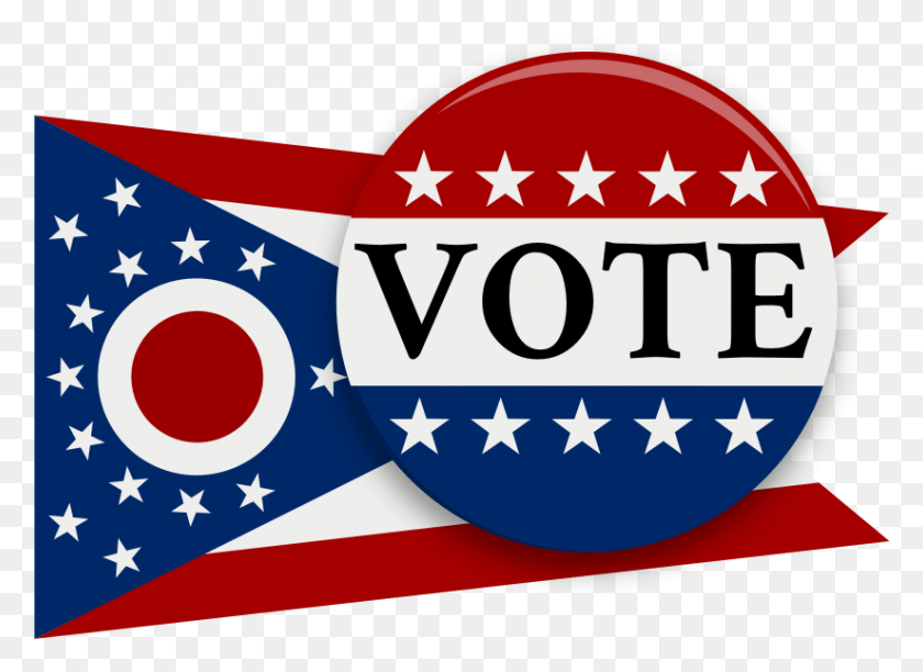 824x584 Hay Una Elección Especial Y Cuatro Elecciones Primarias Bandera Del Estado De Ohio, Símbolo, Texto, Logotipo Hd Png