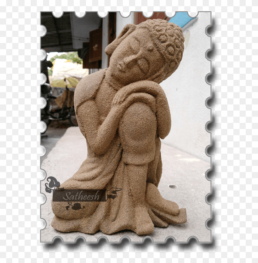 593x796 Estatua De Buda Thermocol, Escultura, Figurilla Hd Png