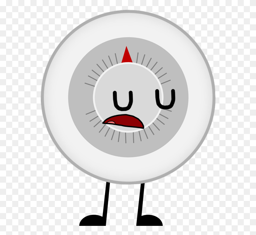 576x712 Thermostat Cartoon Cartoon Thermostat, Frisbee, Toy, Land HD PNG Download