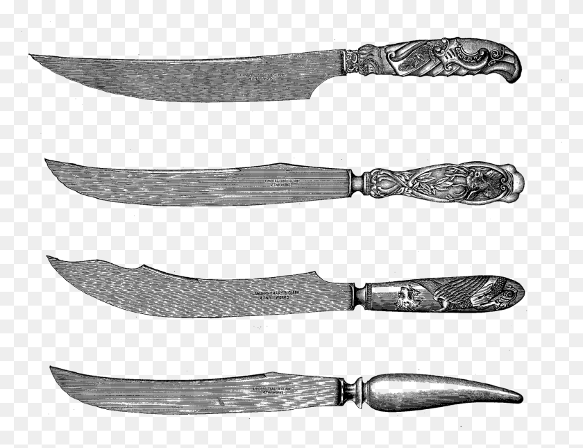 1555x1167 These Are Beautiful Carving Knives This Is A Digital Knife, Text, Alphabet, Face HD PNG Download