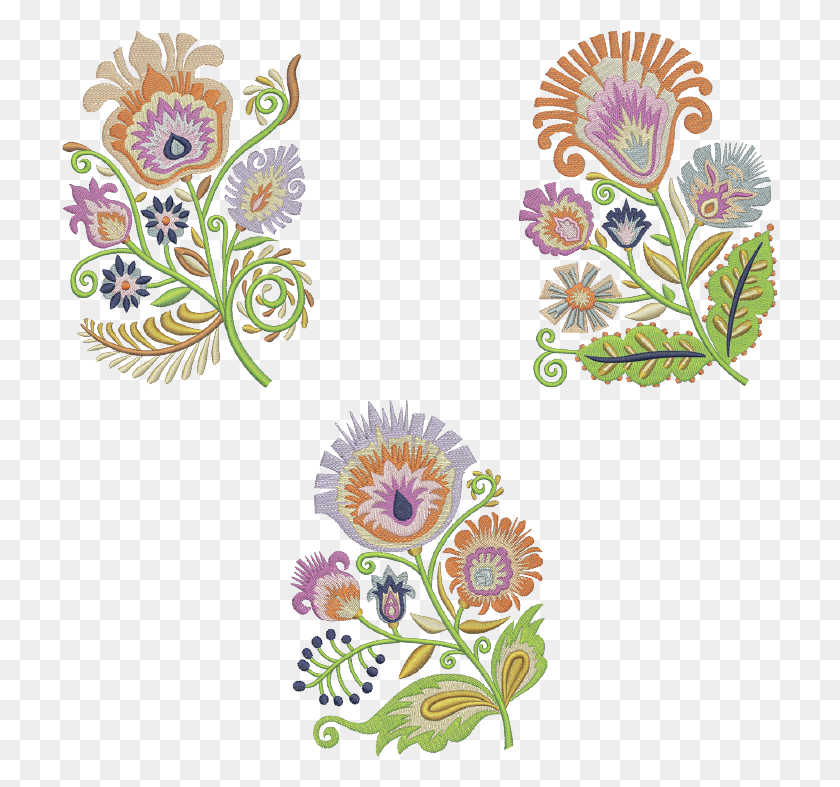 717x727 These Are Perfect For Wall Art Decor Table Runners African Daisy, Graphics, Pattern HD PNG Download