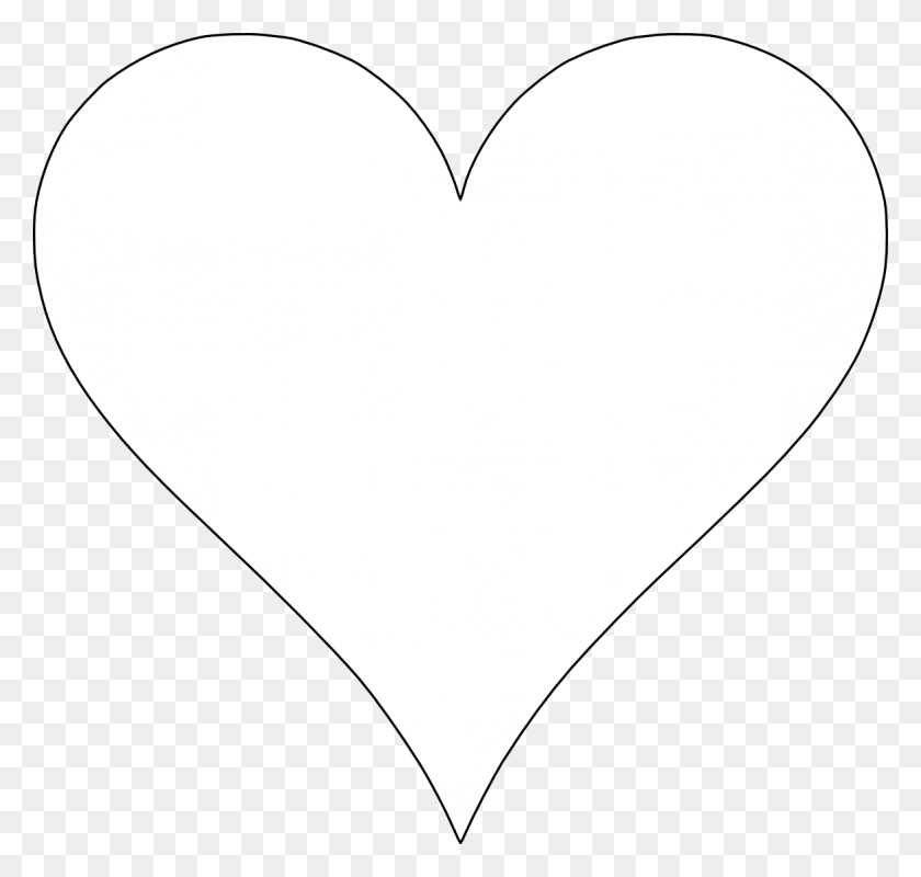 1174x1115 These Free Printable Heart Shape Templates Are Available Heart, Balloon, Ball HD PNG Download