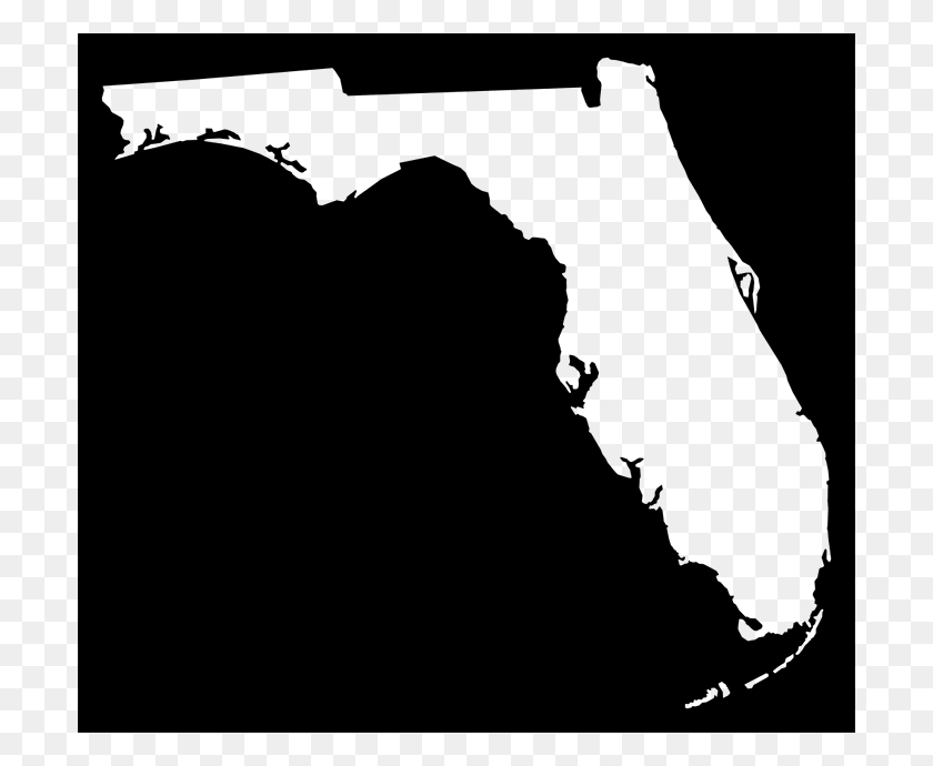 700x630 These Maps Are In The Format Florida Outline No Background, Nature, Outdoors HD PNG Download