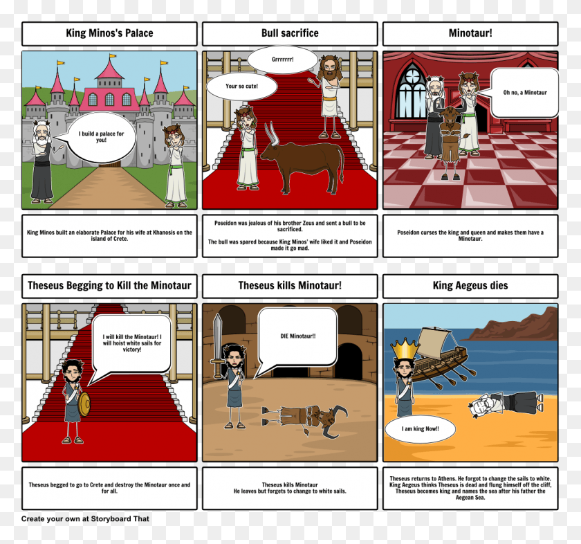 1148x1069 Theseus And The Minotaur Cartoon, Comics, Book, Person HD PNG Download