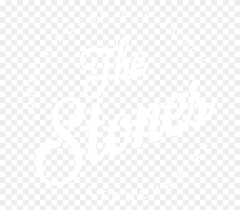 670x675 Логотип Thestones Белый Прозрачный Белый Логотип Джона Хопкинса, Текст, Этикетка, Алфавит Hd Png Скачать