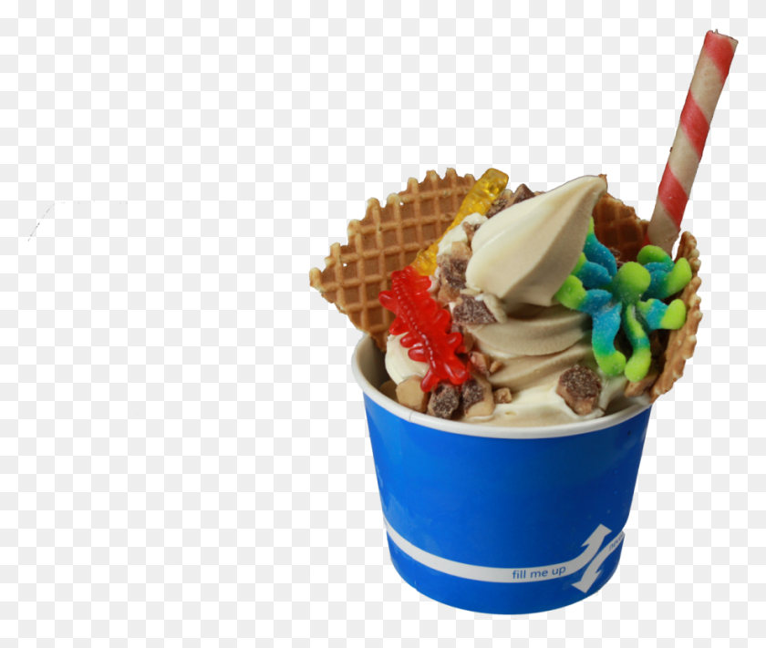 916x765 They Offer Frozen Yogurt Gelato Sorbet Custard Gelato, Cream, Dessert, Food HD PNG Download
