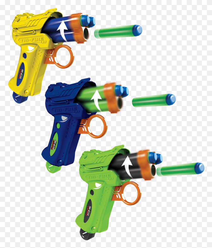 1017x1204 They Rotatethemselves Revolver, Toy, Water Gun HD PNG Download