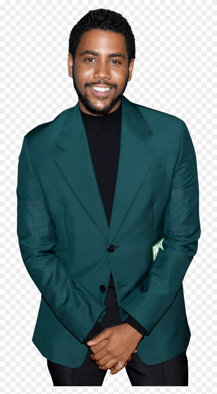 718x1466 They See Us Jharrel Jerome, Clothing, Apparel, Blazer HD PNG Download