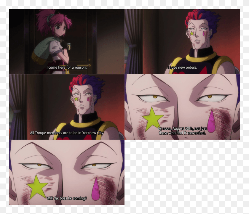 900x765 They Tried To Give An Explanation To The Gum In Hisoka Cartoon, Comics, Book, Person HD PNG Download