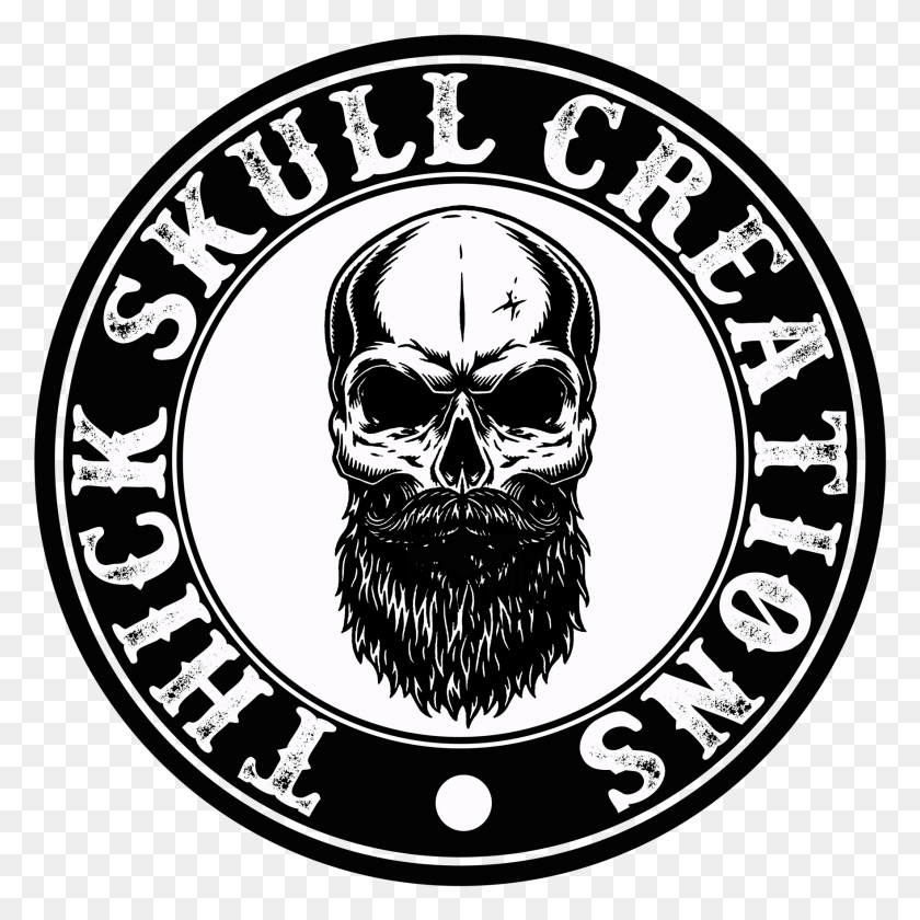 1763x1764 Thick Skull Creations Skull, Symbol, Emblem, Logo HD PNG Download