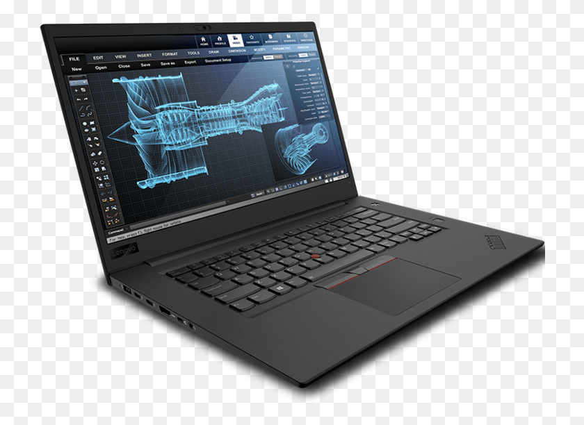 728x552 Thin And Light Thinkpad P1 Pitches For The Portable Thinkpad P1 Mobile Workstation, Laptop, Pc, Computer HD PNG Download
