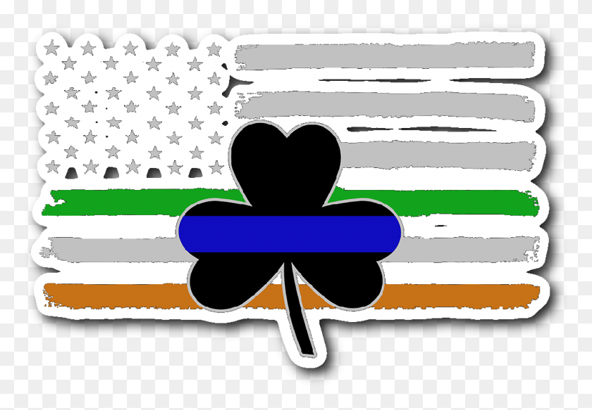 999x671 La Bandera De Irlanda Png / Trébol De La Línea Azul Delgada Hd Png