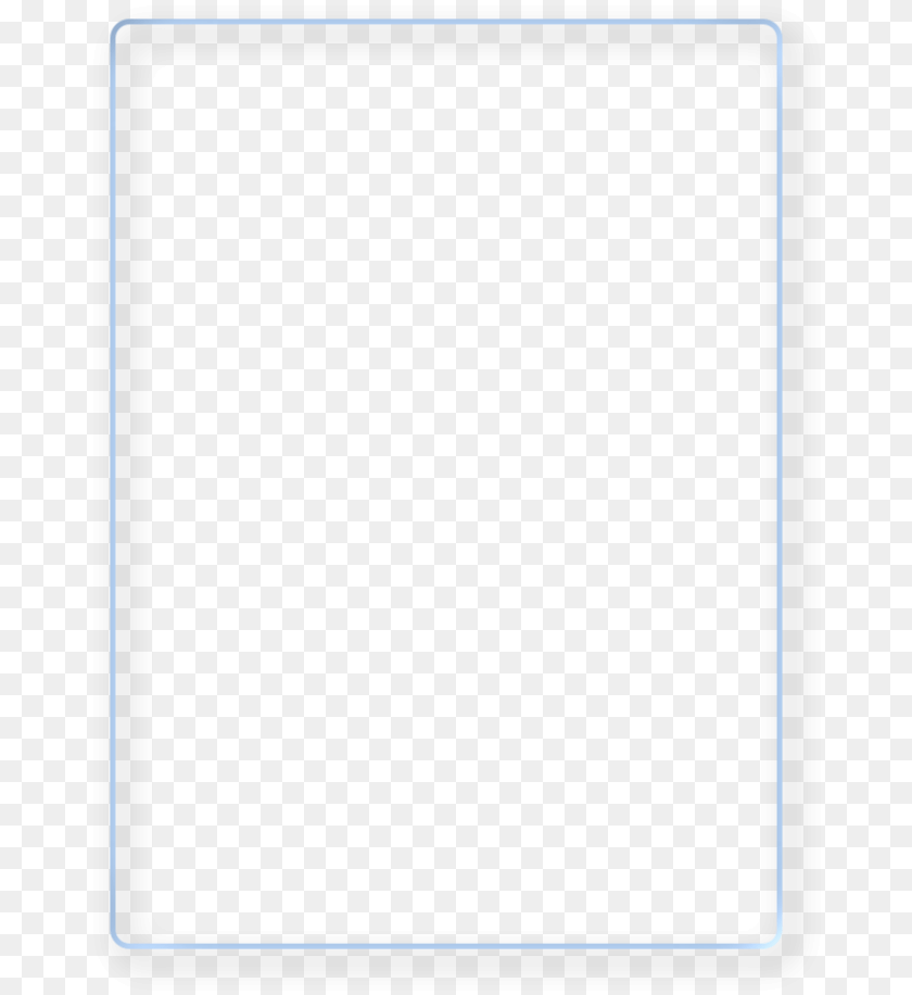 Thin Red Border Download Paper Product Transparent PNG