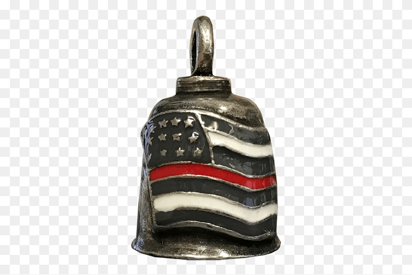 307x501 Thin Red Line American Flag Locket, Clothing, Apparel, Helmet HD PNG Download